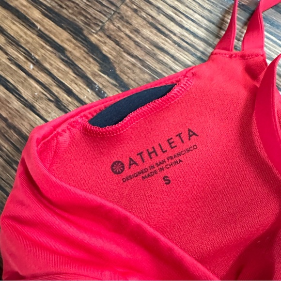 👙 Athleta Red & Blue Bikini - Picture 3 of 5